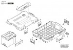 Bosch 1 605 438 1EP L-Boxx 238 Carrying Case Spare Parts